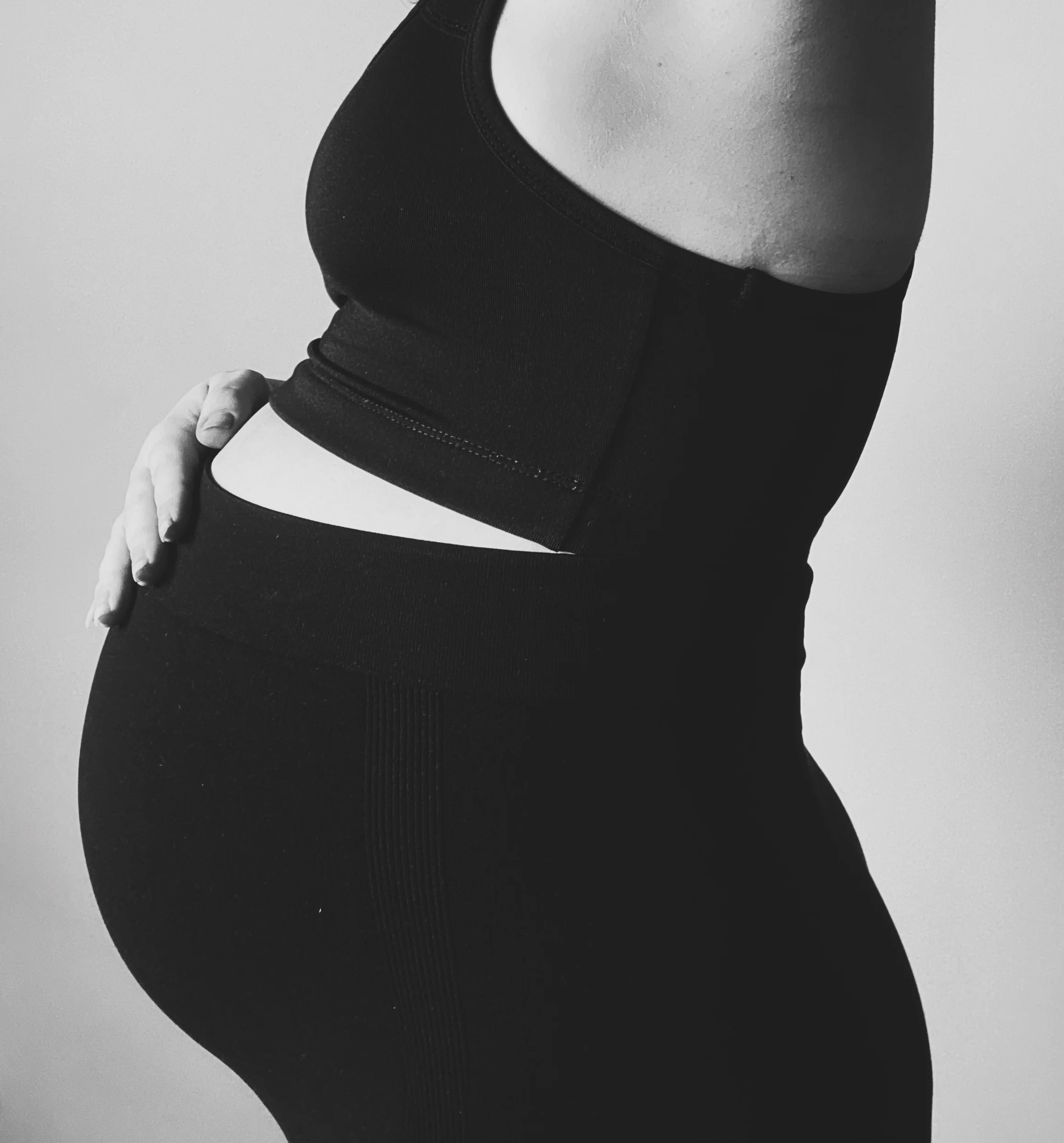 Maternity High Waist Leggings [Final Sale] - Image 3