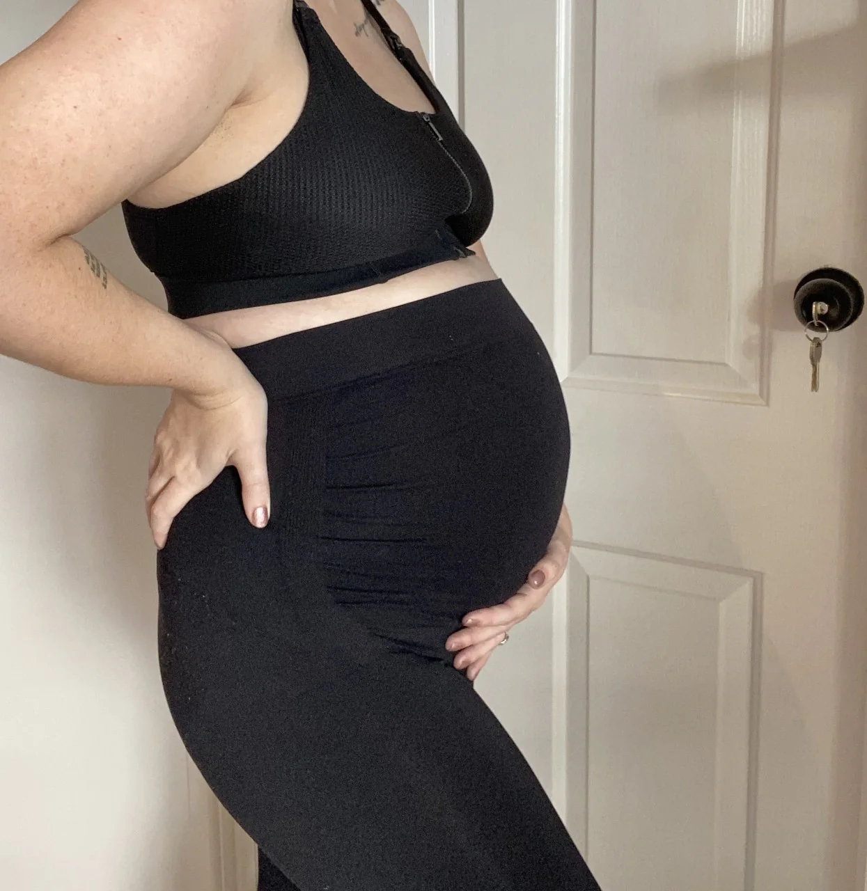 Maternity High Waist Leggings [Final Sale] - Image 5